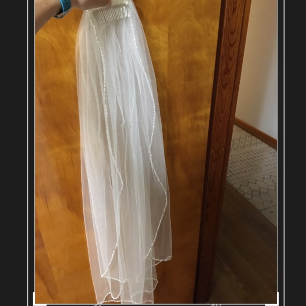 Beautiful new wedding veil